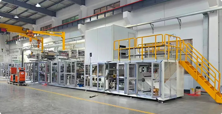 Manufacturer of Hygiene Product Production Lines