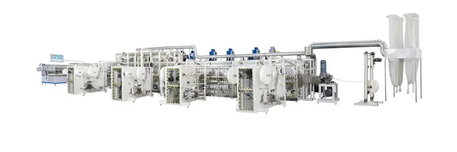 I Shape Baby Diaper Machine