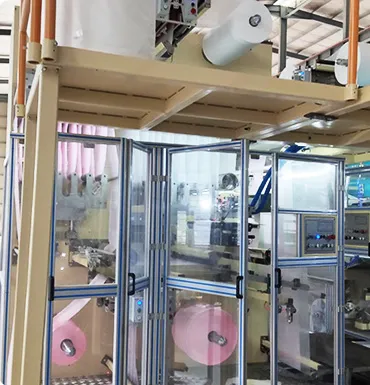 Centered Absorbent Core Lamination