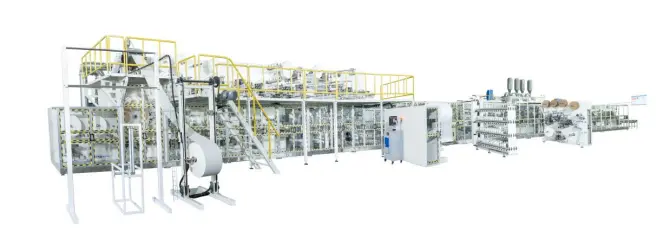 High-Speed Sanitary Napkin Making Machine